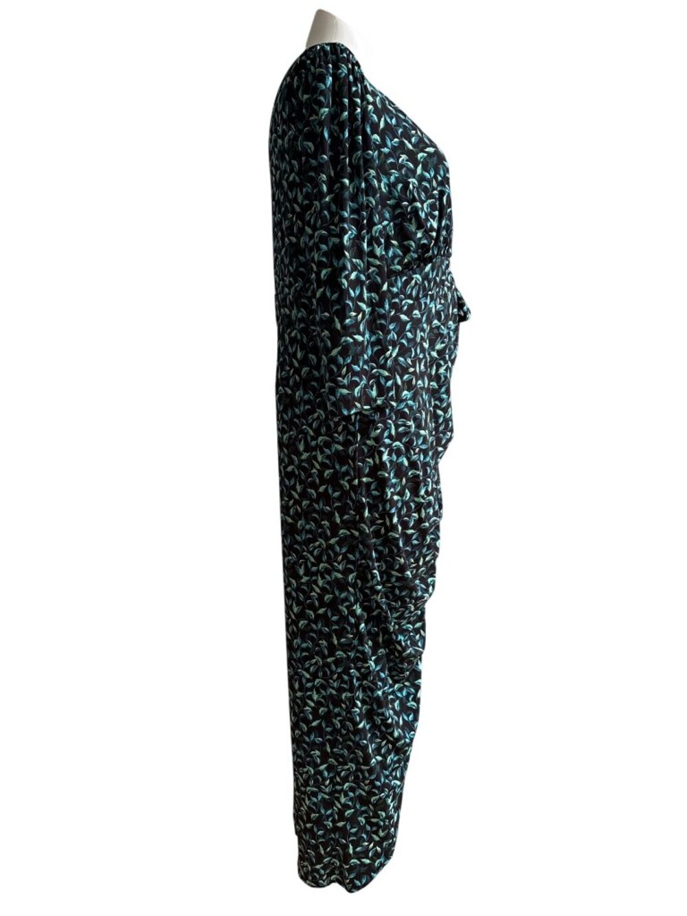 Torrid NWT Women's Maxi Studio Knit Hi-Low Dress Watercolor Print Size 22 - Picture 7 of 13